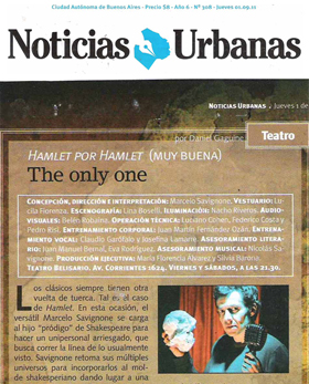 Critica de HxH en Noticias Urbanas